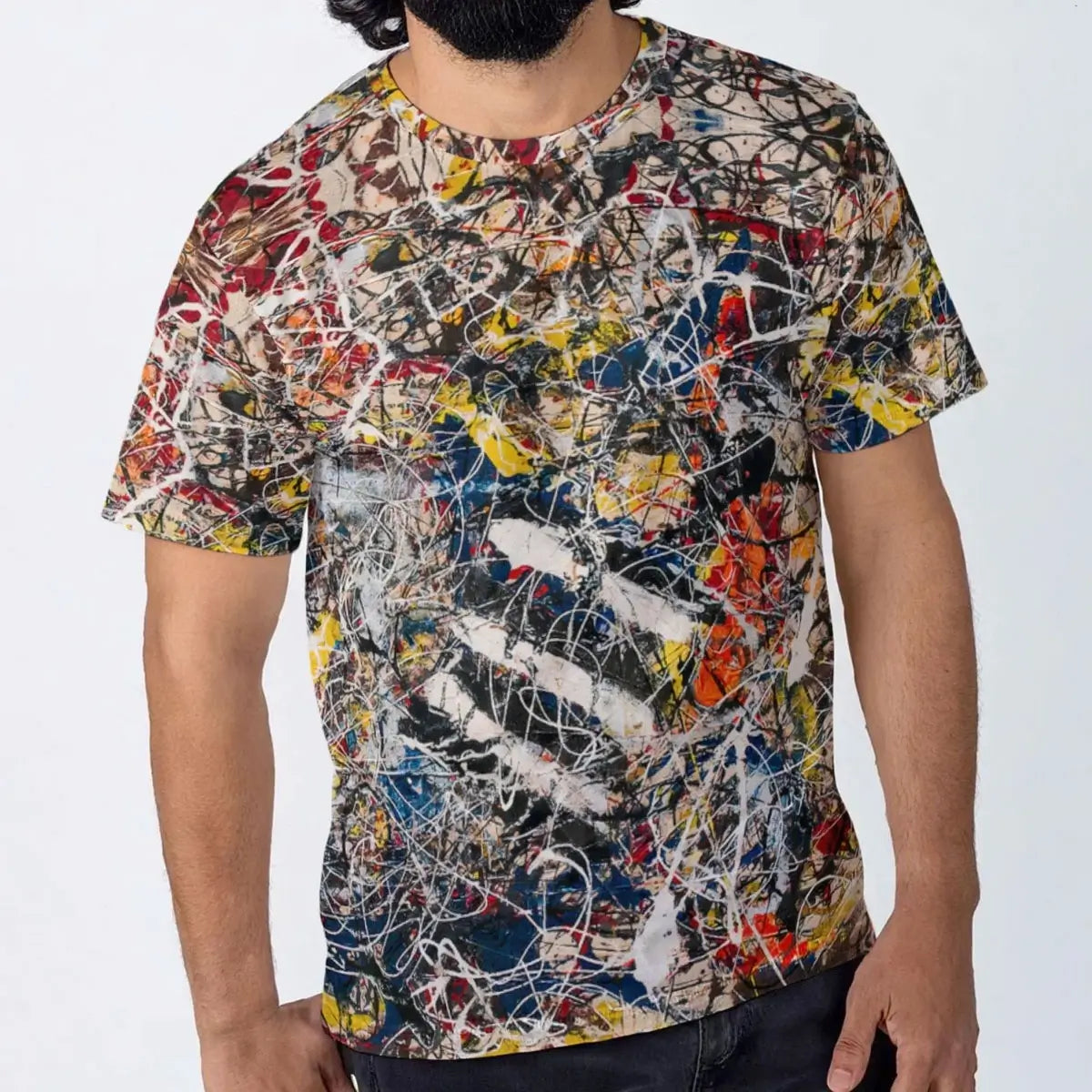 ジャクソン　ポロック　ナンバー231948　size約…107.5×137.5 ナンバー 17A Tシャツ ジャクソン・ポロック | 抽象芸術