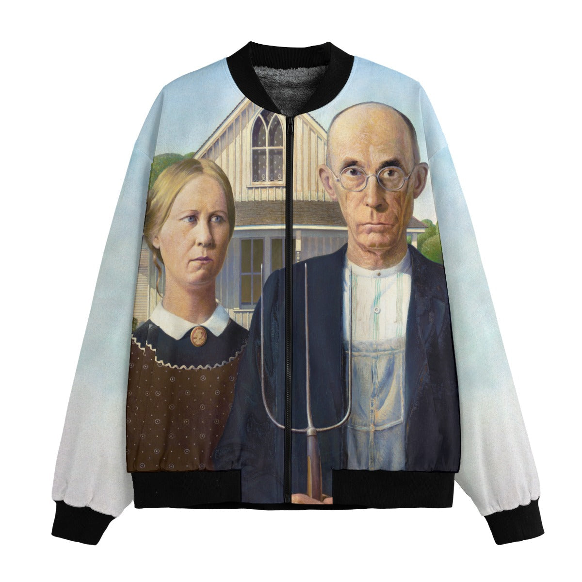 アメリカン・ゴシックグラント・ウッド ジャケット｜サイズXS〜5XL
