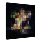 Old Sound Square Canvas Wall Art by Paul Klee
