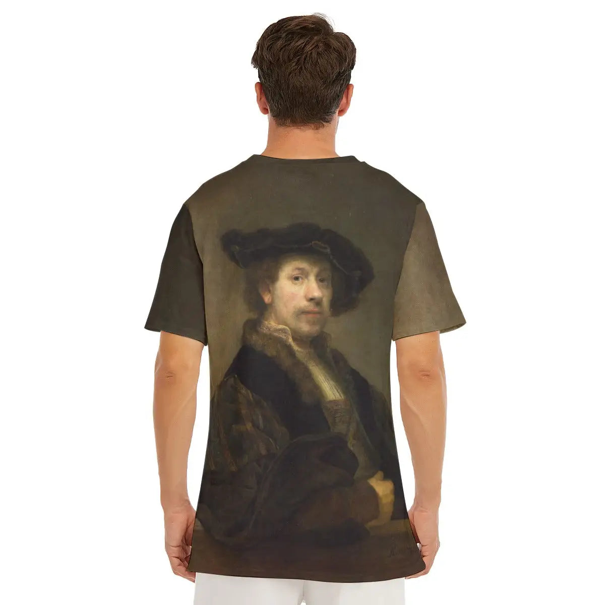 Rembrandt Self-Portrait T-Shirt | 100% Cotton Art Tee
